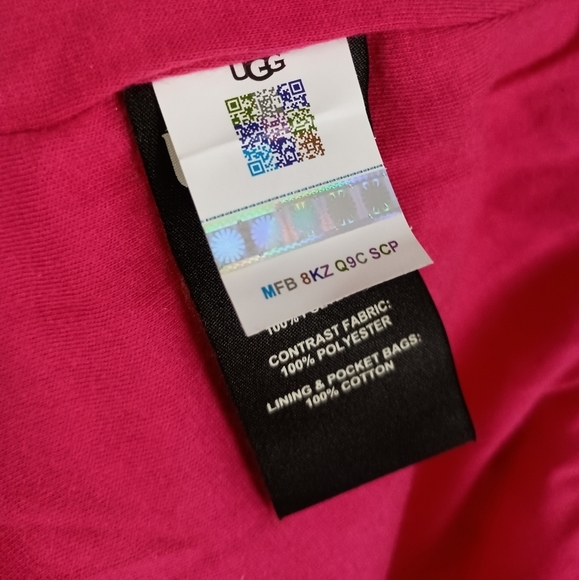 NWT UGG Marlene II Zip Front Fleece Jacket Size Large Retail $138 - Picture 13 of 14